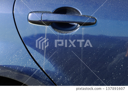 Car door stains Car door stains 137891607