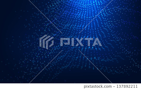 Abstract digital ai technology background with tech dots wave for big data science. 3d conference line with design pattern webinar for research graphic sound. Network presentation background. Abstract digital ai technology background with tech dots wave for big data science. 3d conference line with design pattern webinar for research graphic sound. Network presentation background. 137892211