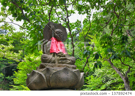 草津溫泉、西之河原公園、圓結地藏像（群馬縣吾妻郡草津町） 137892474