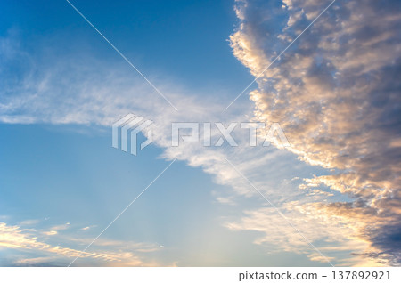 beautiful sunrise sky beautiful sunrise sky 137892921