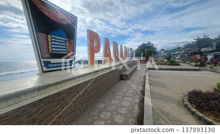This is Padang Beach icon 137893130