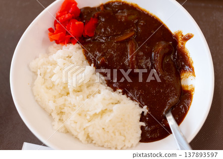 Delicious curry rice Delicious curry rice 137893597