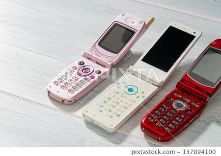 Old-fashioned mobile phones (feature phones) 137894100