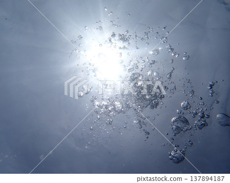 從水下看的光線 從水下看的光線 137894187