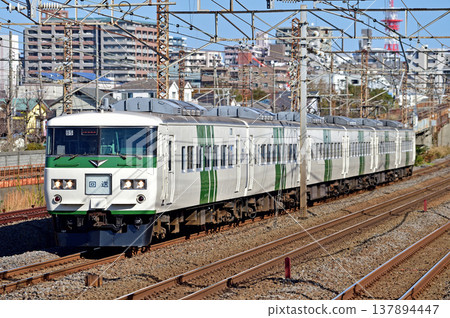 東海道線相模貨運JR東日本185系列B5列車(大宮)停運 東海道線相模貨運JR東日本185系列B5列車(大宮)停運 137894447