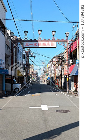 大阪的復古商店街：住之江區北加賀屋的北一本通商店街 137894892
