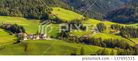 St. Magdalena Santa Maddalena Dolomites, Italy 137895515