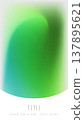 A refreshing vertical background template with a granular texture featuring a green and blue abstract gradient. A refreshing vertical background template with a granular texture featuring a green and blue abstract gradient. 137895621