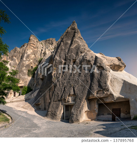 Yilanli Church, Snake Church or Aziz Onuphrius Church, Goreme Open Air Museum Cappadocia Turkey Yilanli Church, Snake Church or Aziz Onuphrius Church, Goreme Open Air Museum Cappadocia Turkey 137895768