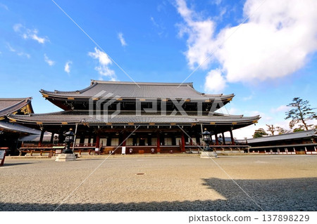 京都府,東本願寺,禦榮堂(重要文化財產),京都市下京區常葉町,2022年2月 京都府,東本願寺,禦榮堂(重要文化財產),京都市下京區常葉町,2022年2月 137898229
