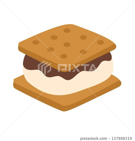 s'mores dessert snack illustration s'mores dessert snack illustration 137898319