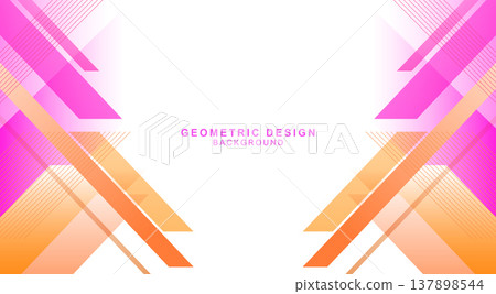 Symmetrical diagonal geometric background material 137898544