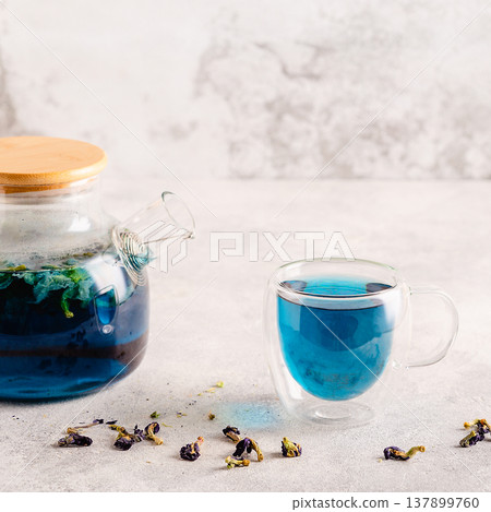Organic blue tea Anchan. 137899760