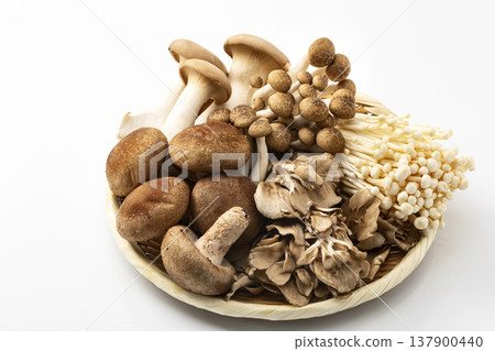 濾鍋裡的各種蘑菇 137900440