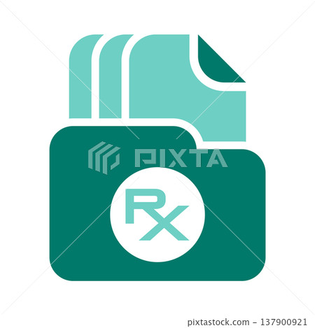 Prescription History Folder Records Symbol 137900921