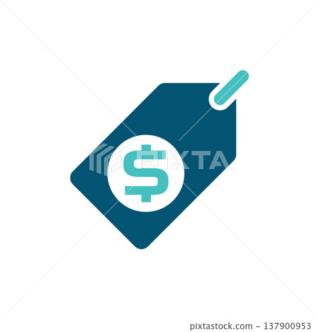 Discount Price Tag Dollar Symbol Discount Price Tag Dollar Symbol 137900953