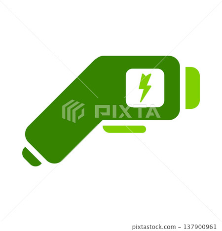 Electric Charging Connector Plug Symbol 137900961