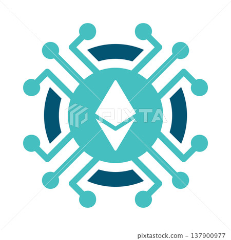 Ethereum Cryptocurrency Coin Network Symbol 137900977