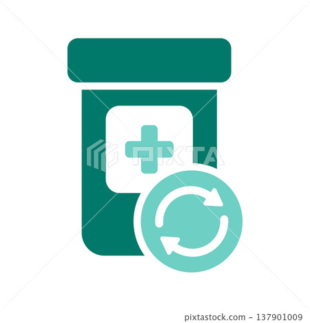 Refill Control Medication Cycle Symbol Refill Control Medication Cycle Symbol 137901009