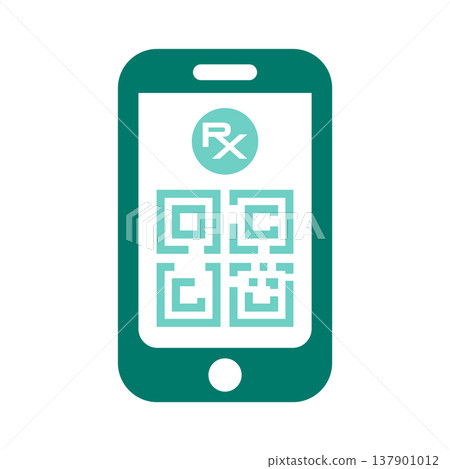 Prescription Mobile Code Symbol 137901012