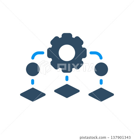 Smart Algorithm Workflow Structure Network Smart Algorithm Workflow Structure Network 137901343