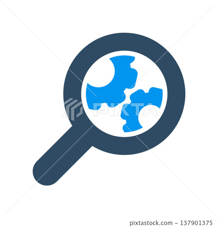 Optimization Search Gear Analysis Symbol Optimization Search Gear Analysis Symbol 137901375