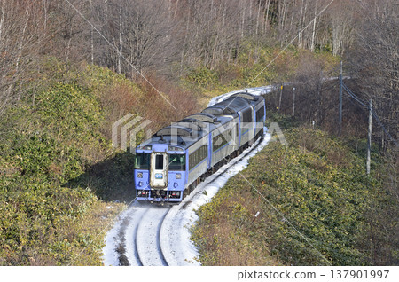 Sekihoku Main Line, Ikutahara - Kinka (Shin), JR Hokkaido, Kiha 183 series (Naebo), Daisetsu 137901997