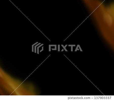 Abstract Orange Light Leak Diagonal Glow Overlay Effect 137903337