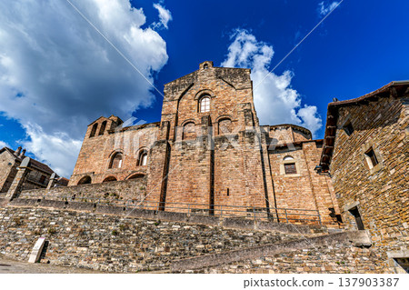 Saint Peter, San Pedro Siresa monastery church in Siresa , Huesca , Aragon,Spain Saint Peter, San Pedro Siresa monastery church in Siresa , Huesca , Aragon,Spain 137903387