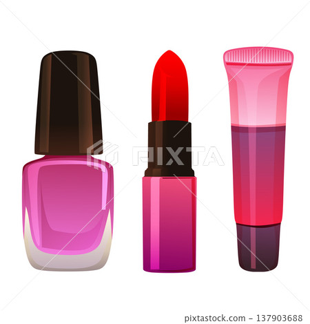 pink make up product set collection pink make up product set collection 137903688