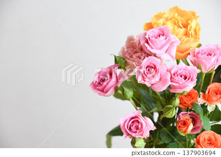colorful bouquet colorful bouquet 137903694
