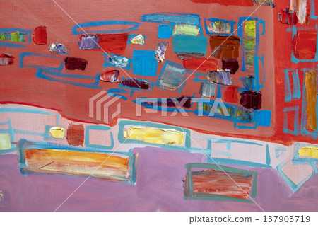 abstraction, oil painting, simple art 137903719