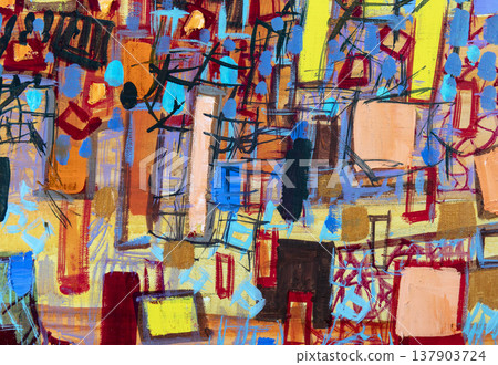 abstraction, oil painting, simple art abstraction, oil painting, simple art 137903724