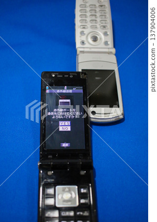 Data exchange via infrared communication 137904006