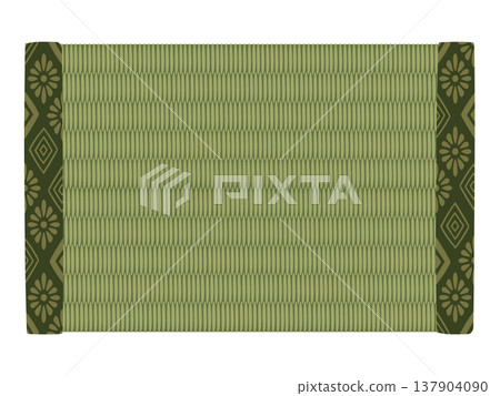 Japanese-style background illustration material of tatami mats (vector, Japanese-style room floor, rush grass) Japanese-style background illustration material of tatami mats (vector, Japanese-style room floor, rush grass) 137904090