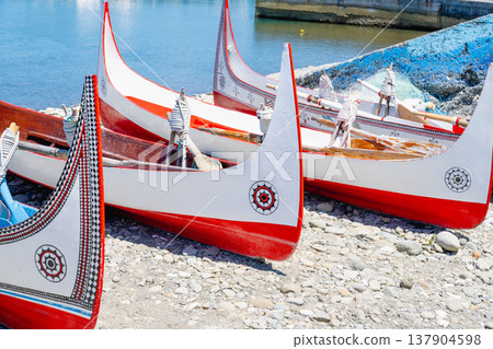 台灣蘭嶼 — 2025年6月24日蘭嶼品書，展覽傳統繪畫。 137904598