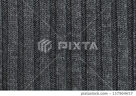 Charcoal rib knit detail, cozycore texture Charcoal rib knit detail, cozycore texture 137904657