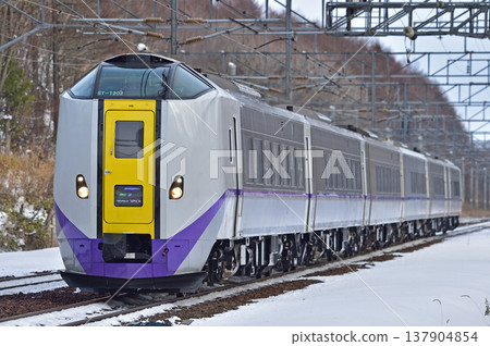 Chitose Line Nishinosato (Shin) JR Hokkaido Kiha 261 series 1000 series ST-1202 formation Super Tokachi Chitose Line Nishinosato (Shin) JR Hokkaido Kiha 261 series 1000 series ST-1202 formation Super Tokachi 137904854