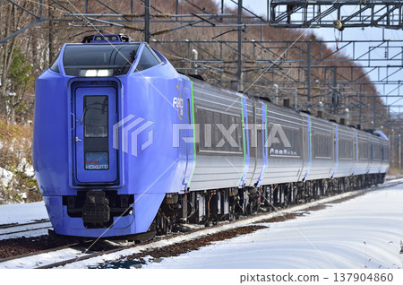 Chitose Line Nishinosato (Shin) JR Hokkaido Kiha 281 Series Super Hokuto Chitose Line Nishinosato (Shin) JR Hokkaido Kiha 281 Series Super Hokuto 137904860