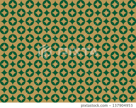 Counterfeit gold and a dark green, deformed cloisonné pattern background Counterfeit gold and a dark green, deformed cloisonné pattern background 137904953