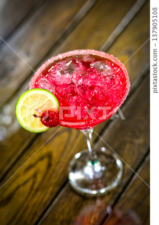 cocktail on the table 137905108