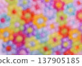 background, colored beads blurred image 137905185