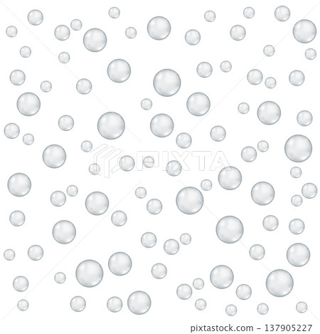Underwater 3d air bubbles stream. 137905227