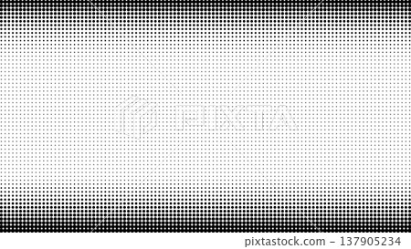 Retro dotted halftone textures on a transparent background. Retro dotted halftone textures on a transparent background. 137905234