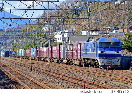 Tokaido Main Line Ninomiya-Oiso JR Cargo EF210-2 (Okayama) Tokaido Main Line Ninomiya-Oiso JR Cargo EF210-2 (Okayama) 137905560