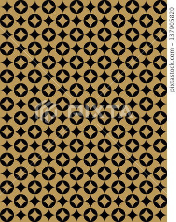 Counterfeit gold and a black cloisonné pattern background Counterfeit gold and a black cloisonné pattern background 137905820