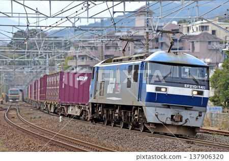 Tokaido Main Line Manazuru JR Freight EF210-148 (Okayama) 137906320