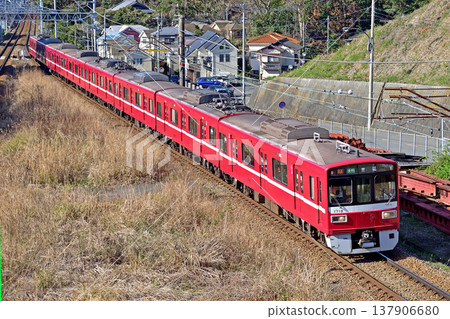 Keikyu Kurihama Line, Keikyu Nagasawa - YRP Nobi, Keikyu 1500 series, 1718 formation Keikyu Kurihama Line, Keikyu Nagasawa - YRP Nobi, Keikyu 1500 series, 1718 formation 137906680