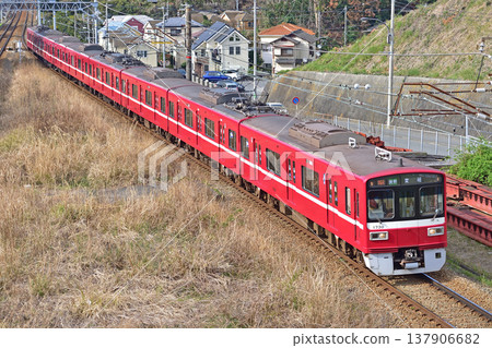 Keikyu Kurihama Line, Keikyu Nagasawa - YRP Nobi, Keikyu 1500 series, 1730 formation Keikyu Kurihama Line, Keikyu Nagasawa - YRP Nobi, Keikyu 1500 series, 1730 formation 137906682