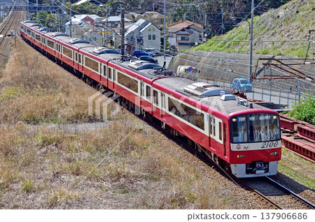 Keikyu Kurihama Line Keikyu Nagasawa-YRP Nobi Keikyu 2100 series 2172 train Keikyu Kurihama Line Keikyu Nagasawa-YRP Nobi Keikyu 2100 series 2172 train 137906686